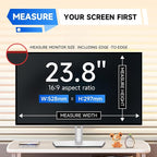 IPROKKO 【2 Pack】 23.8 inch Anti-Blue Light Monitor Screen Protector - Image 2