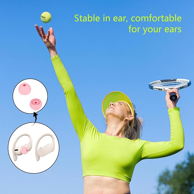 Replacement Earbud Tips Silicone Ear Tips Compatible - Image 5