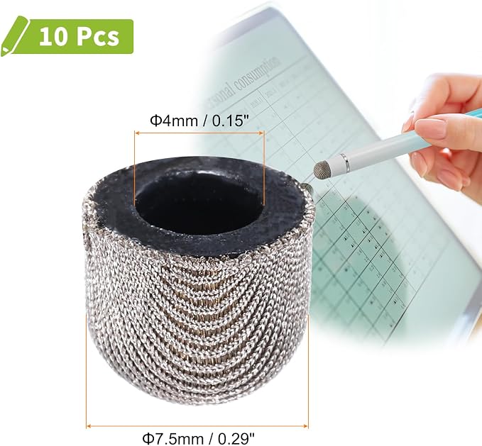 MECCANIXITY 10Pcs Replacement Fiber Mesh Tips - Image 2