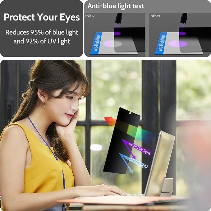 Magnetic Privacy Screen for MacBook Pro 16 Inch, 16inch Removable Matte Anti - Image 5