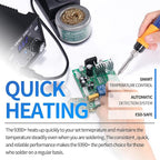 YIHUA 939D+ Digital Soldering Station, 75 Watt Equivalent - Image 4