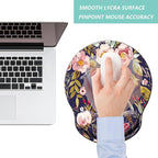 Mouse Pad with Wrist Support, Ergonomic Mouse Pad with Memory Foam Wrist Rest - Image 7