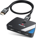 NEWCARE 4K@120Hz HDMI Switch 3 in 1 Out, HDMI 2.1 Splitter 8K@60Hz by NEWCARE