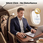 TECKNET Wireless Mouse, Rechargeable Slim Portable Silent Computer Mouse - Image 6