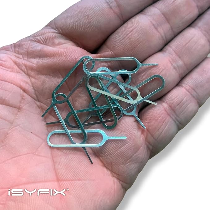 Sim Card Tray Pin Eject Removal Tool Needle Opener Ejector 10X Pack by iSYFIX - Image 7