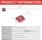 50 Red High Security Cable Seals - Image 3