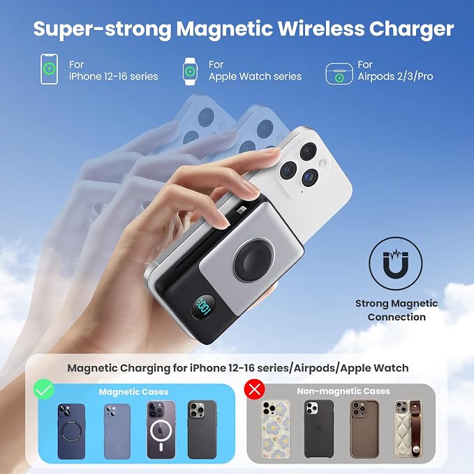 Magnetic Portable Charger 10800mAh - Image 7