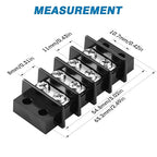 GLOSO Terminal Blocks Double Row Stainless 11 mm Pitch TBC, Marine Grade - Image 2