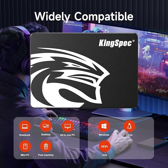 KingSpec 8TB 2.5 SSD SATA III Internal - Image 4