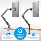 Jakeko Strong Magnetic Portable Monitor Desk Clamp - 75mm VESA Mount 4.7" 15.6" - Image 3