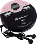 Studebaker SB3703PBB Joggable Personal CD/MP3 Player by Studebaker