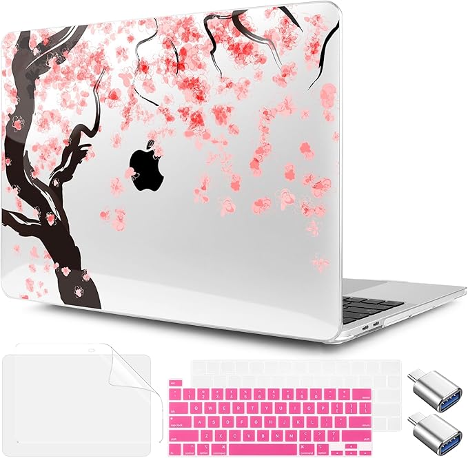 TWOLSKOO Compatible with MacBook Pro 13 inch Case 2023-2016 A2338 M2/M1 A2251 - Image 7