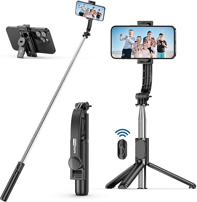 SelfieShow Selfie Stick, Extendable Selfie Stick Tripod by SelfieShow