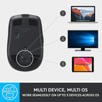 Logitech MX Anywhere 2S Bluetooth Edition Compact Wireless Mouse, No USB - Image 9