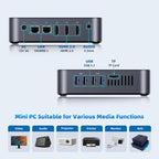 DreamQuest Mini PC W 11 Pro, Intel 12th Gen N95, 16GB RAM, 512GB SSD | Mini - Image 3