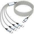 USB C Multi Charging Cable, Dual Type C Cable 1Pack 5FT, USB C Splitter by MPATIBY