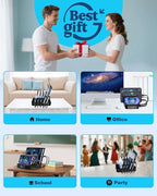 MSTJRY Charging Station for Multiple Devices : 5 Port Multi USB-A Charger - Image 6