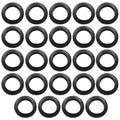 24 Pcs Rubber Grommets, 0.98" Inside Diameter 1" Drill Hole Rubber Wire by Kyuionty