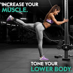 FITGIRL - Ankle Strap for Cable Exercise Machines, Work Out Cuff Attachment for - Image 4