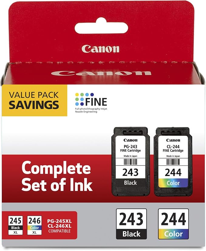 Canon PG-243/ CL-244 Ink Multi Pack, Compatible to TR4520, TS302 and TS202 & - Image 2