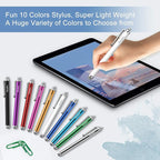 10 Pack Stylus Pens for Touch Screens, Mesh Fiber Tip Stylus Pens for ipad - Image 7