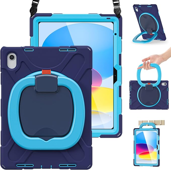 BRAECN Case for iPad 11th/10th Generation 11”/10.9'' 2025/2022, Heavy Duty by BRAECN
