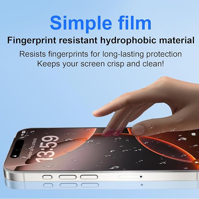 OneFish Full Edge Coverage Tempered Glass Screen Protector - Image 3