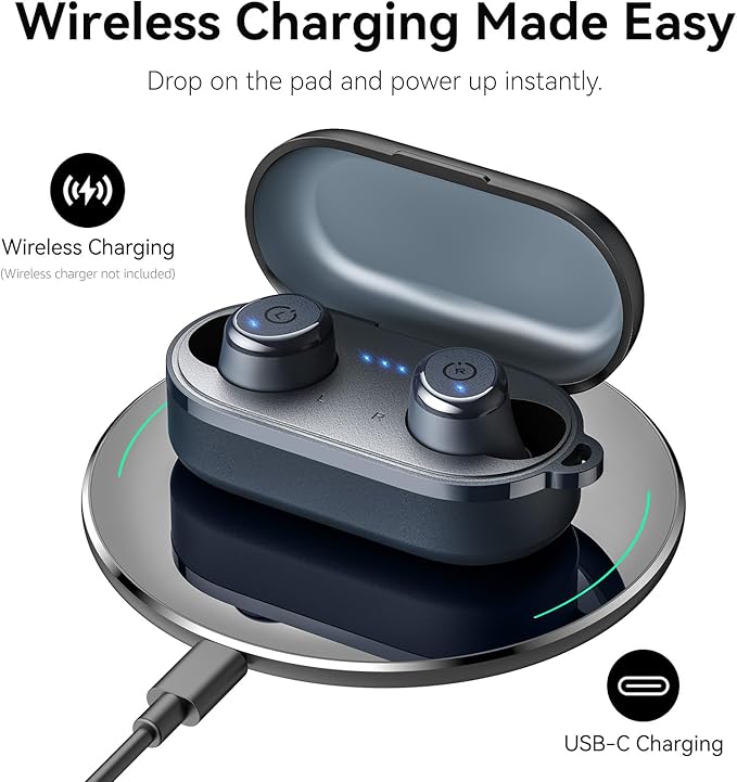 TOZO T10 Wireless Earbuds Bluetooth 5.3 Headphones, App Customize EQ, Ergonomic - Image 7