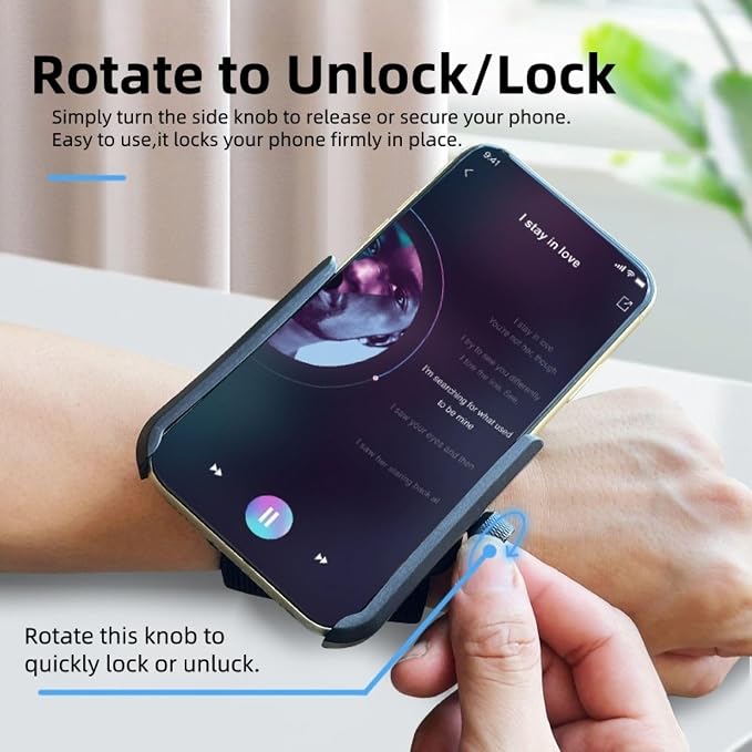 2-in-1 Wrist & Arm Phone Holder - Image 4