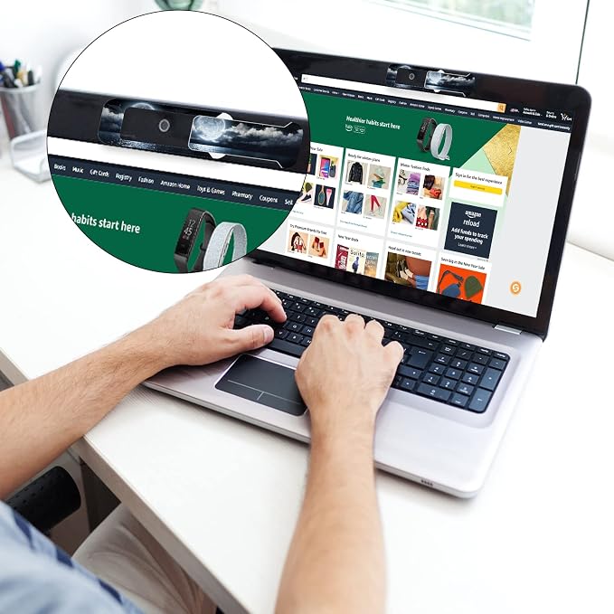 Webcam Cover, 3 Pieces, Laptop Camera Cover, Privacy Shielding Capacity is - Image 4