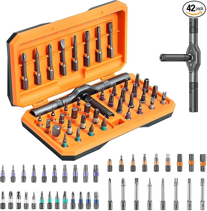 42 in 1 Magnetic Screwdriver, Screwdriver Set, Ring Doorbell, Furniture and DIY by Unknown