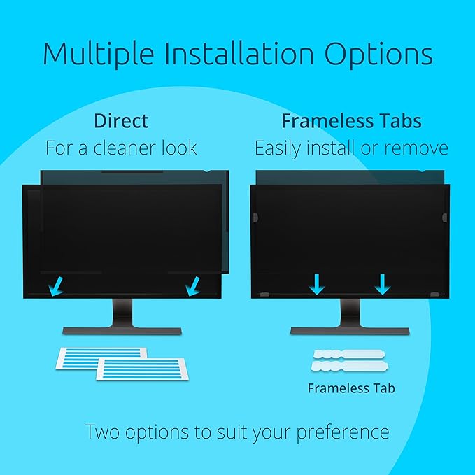 Kensington 24 inch Computer Privacy Screen - Image 5