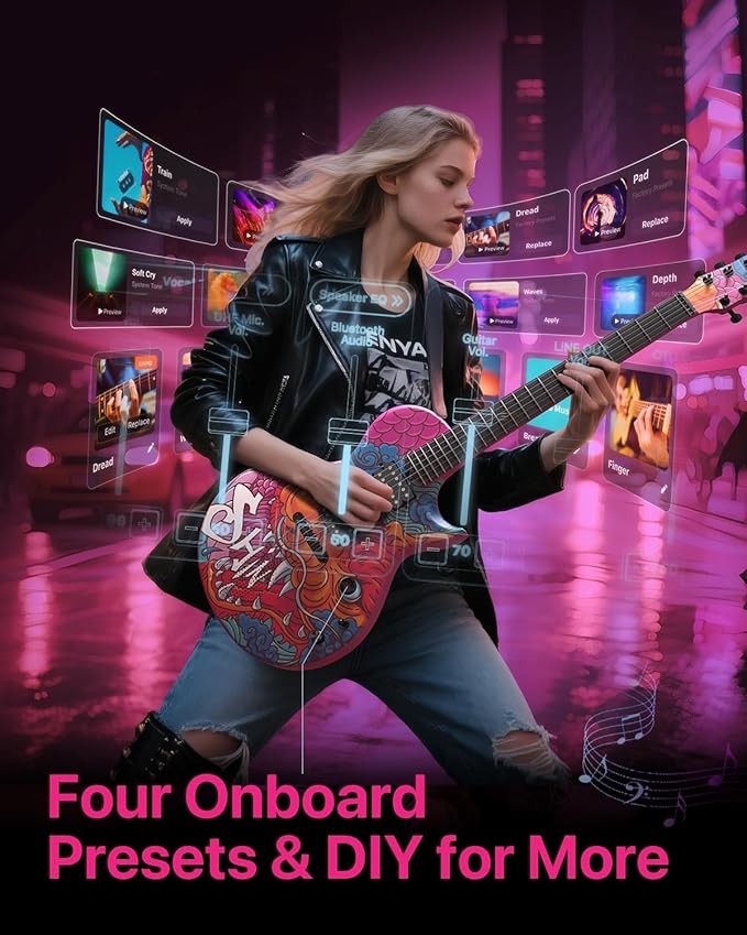 Enya Electric Guitar Shinichi Kobayashi Signature Loong Nova Go Sonic Smart - Image 4