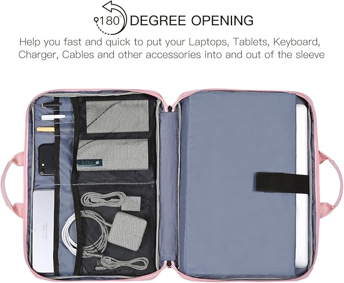 15.6 Inch Laptop Sleeve TSA Case - Image 2
