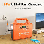 KINGBOSS 100W Portable Power Station, 96Wh LiFePO4 Battery Small Generator - Image 5