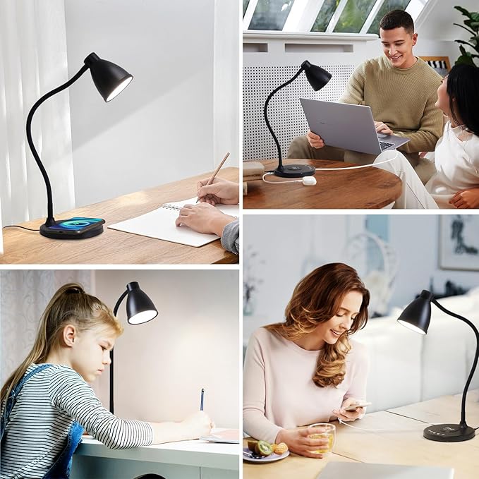 BOHON Desk Lamp for Home Office, LED Desk Light - Image 7