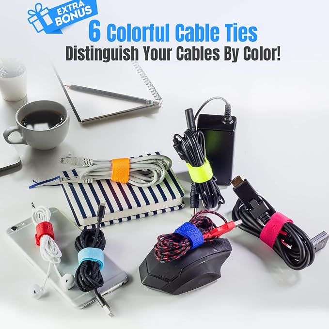 Large Cable Management Box, Cord Organizer Box to Hide Power Strip, Extension - Image 7