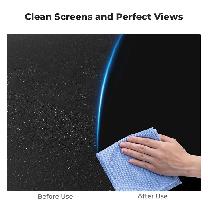 KF Concept 250ML Screen Cleaner Spray + Large Pearl Cloth + Microfiber Cloths*2 - Image 8