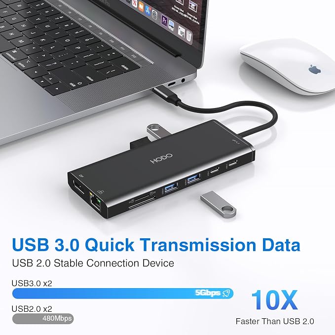 Dell HP USB C Docking Station - Image 7