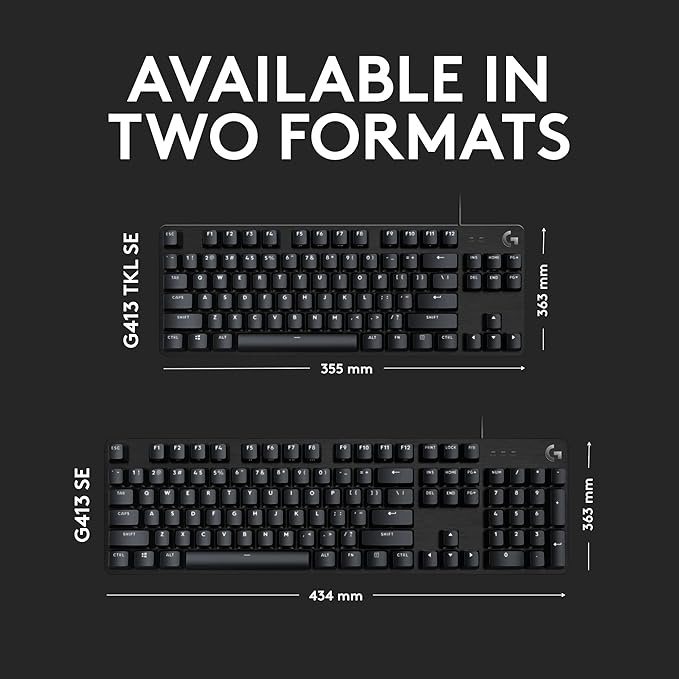 Logitech G413 SE Full-Size Mechanical Gaming Keyboard - Image 6