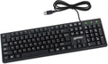 Manhattan Wired Computer Keyboard – Basic Black Keyboard - by ManhattanProducts