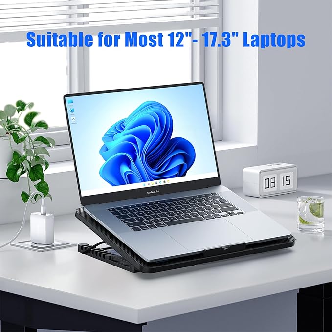 LIANGSTAR Laptop Cooling Pad, Laptop Cooler - Image 6