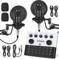 SINWE Podcast Equipment Bundle for 2, F993 Voice Changer by SINWE
