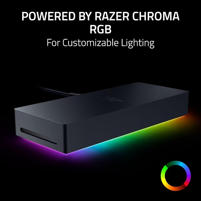 Razer Thunderbolt 5 Dock Chroma: 10 Ports w/M.2 Storage Slot - Image 7