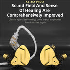 KZ ZSN PRO X in Ear Monitor Headphones Gaming Earbuds, High Fidelity Wired - Image 2