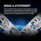 GAMDIAS Aeolus P2-1203U 120mm ARGB PWM Fan, Include Reverse Fan Blade x3 - Image 4