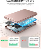 ULiXWH for Magsafe Portable Charger for iPhone, 2025 Upgrade 5000mAh Fast - Image 7