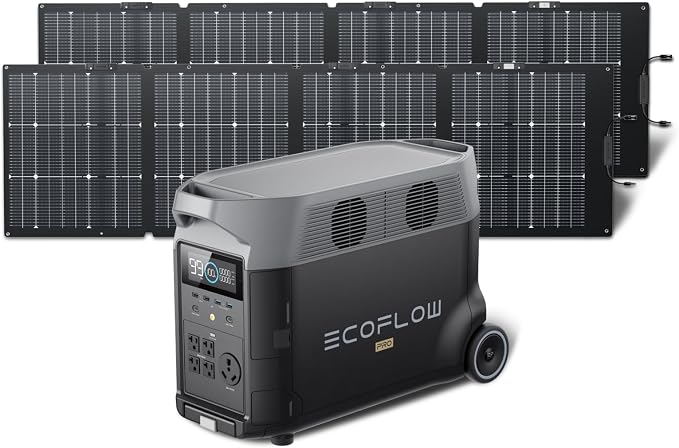 EF ECOFLOW Solar Generator 120V/3.6kWh DELTA Pro by EFECOFLOW