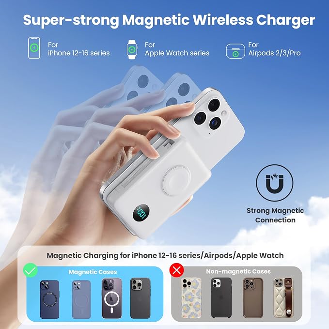 Magnetic Portable Charger 10800mAh - Image 6