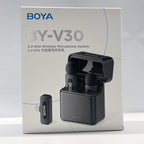 BOYA BY-V30 Wireless Lavalier Microphone, USB Type-C Mini Laple Mics - Image 10